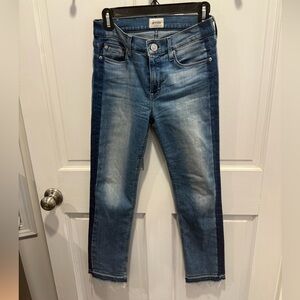 Midrise Tilda Crop Cigarette Jeans Hudson